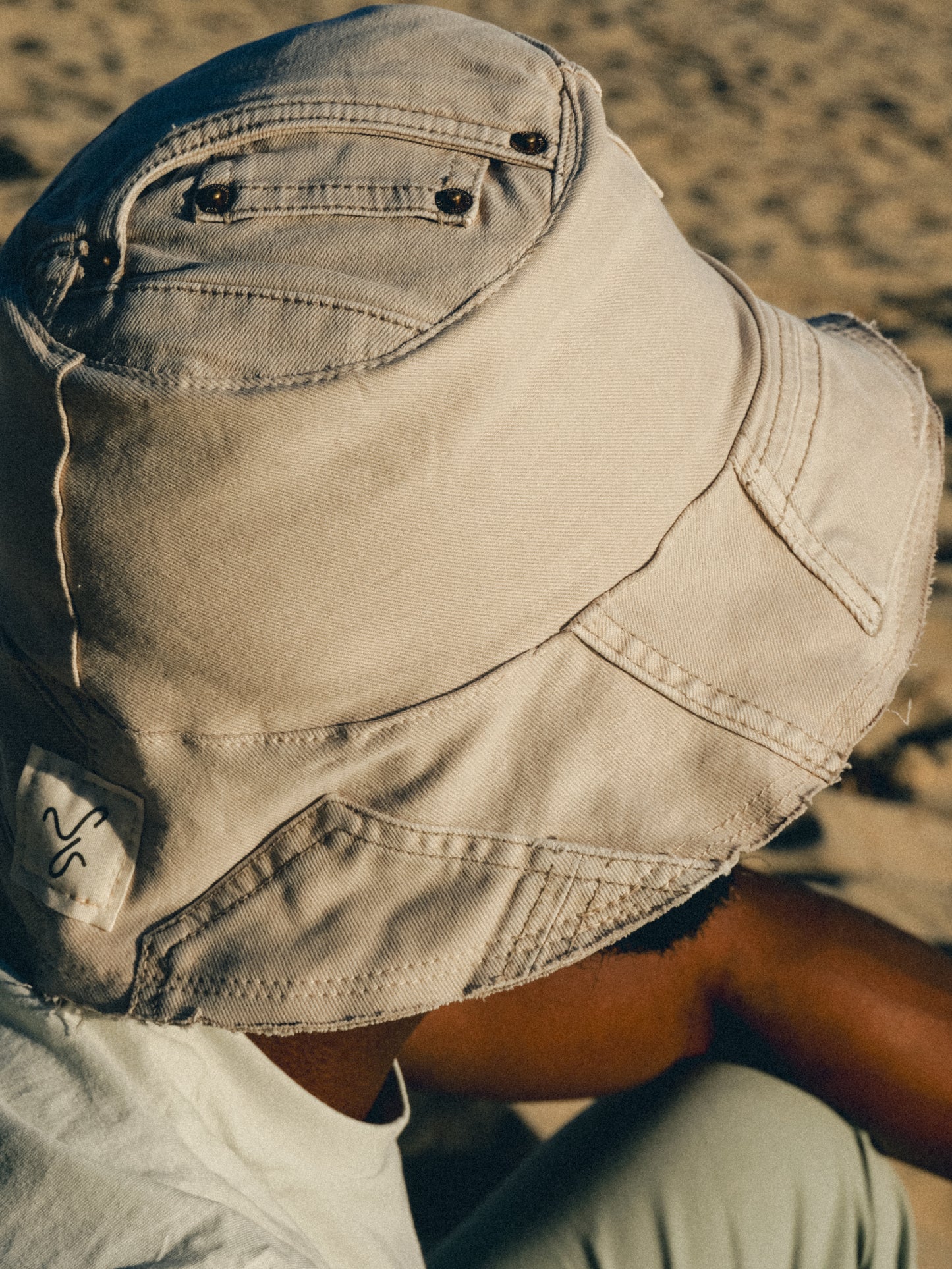 Bob Upcyclé « Blanc Ivoire »