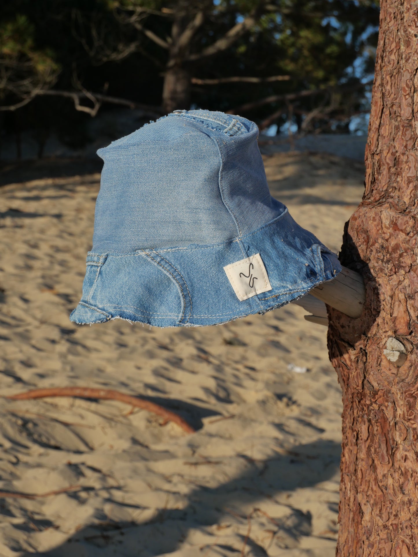 Bob Upcyclé « Bleu Denim »